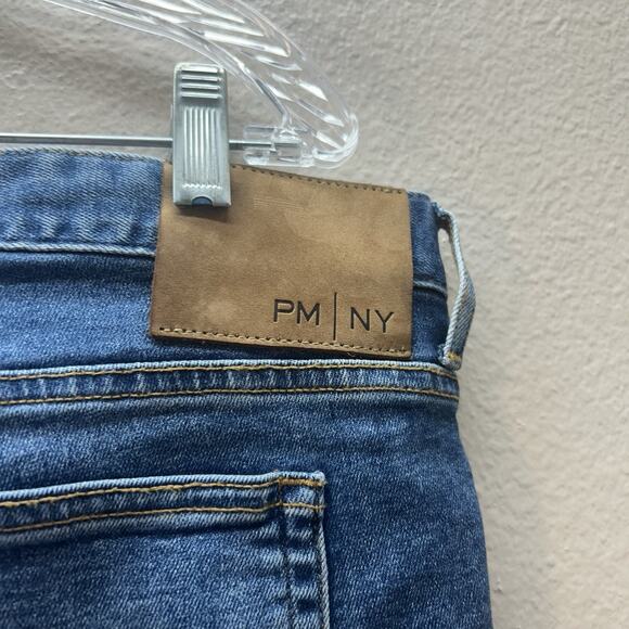PETER MANNING Jeans Mens 36x28 Johnny Slim Fit Stretch Med Wash PMNYC - Picture 6 of 8